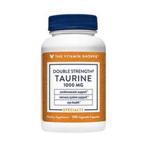 Taurine 1000MG The Vitamin Shoppe 100 Capsulas Vegetariana