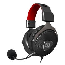 Headset Gamer Redragon Icon H520 3.5MM Controlador USB Adaptador P2 - Preto