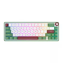 Teclado Royal Mecanico R65 RGB s/f Green Sand Switch Brown