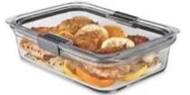 Rubbermaid Contenedor Brilliance Glass 2150879 Vidrio s/C