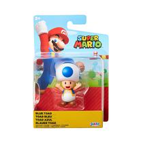 Figura Coleccionable Jakks Pacific Super Mario Toad Azul 40535