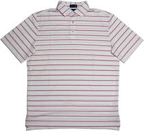 Outlet Camiseta Polo Stitch 3474 Masculina - Branco/Vermelho