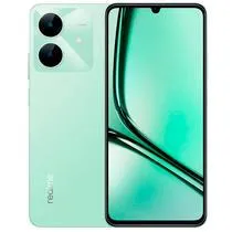 Smartphone Realme Note 60X RMX3938 Dual Sim de 64GB/3GB Ram de 6.7" 8MP/5MP - Wilderness Green (Anatel)