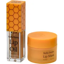 Kit Stella Dustin Lip Oil + Máscara Labial - Honey