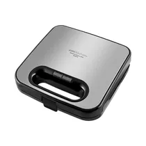 Sandwichera Grill Britania BGR16 750W 220V Plata - Negro