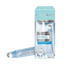 Gel para Contorno de Olhos Clinians Antipollution com Acido Hialuronico 15ML