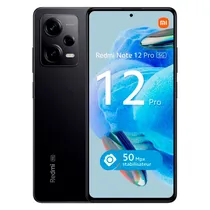 Celular Xiaomi Redmi Note 12 Pro DS/6RAM/128GB 5G Black Global BR L/Peq