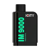 Pod Descartável Icity Im 9K Green Apple 9.000 Puffs
