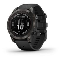 Garmin Relogio Fenix 7 Pro Sapphire Solar Titanium Fog Gray/Dentro Pulseira Laranja 47MM 010-02777-23