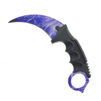 Tatico Canivete Karambit NF6111 de 19CM - Roxo Eletrico