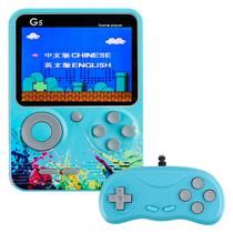 Console Portatil Game Box G5 S1691 / 3.0" / 500 Jogos / com Controle - Azul Claro/ Cinza