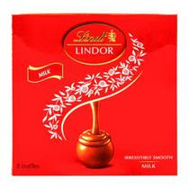 Bombom Lindt Lindor Ao Leite 100G Caixa de Presente