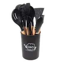 Kit 12 Utensílios de Cozinha com Suporte