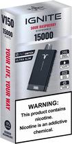 Vape Descartavel Ignite V150 Sour Raspberry 15000 Puffs