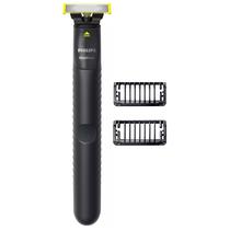 Barbeador Eletrico Philips Oneblade QP1424/10 - Recarregavel - Preto e Verde