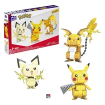 Pokemon Mega Construis-Le! Pikachu Evolution Set 10789