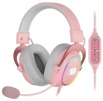 Headset Gaming Redragon Zeus-X H510P-RGB - Rosa (com Fio)