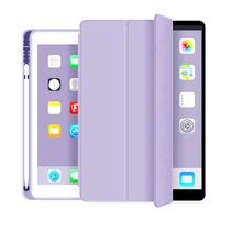 Capa / Protetor para Tablet iPad 10.2 4LIFE com Compartimento para Pencil - Roxo Claro