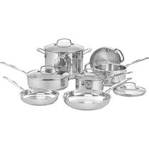 Jogo de Panelas Cuisinart 77-11G Inox - 11 Pecas