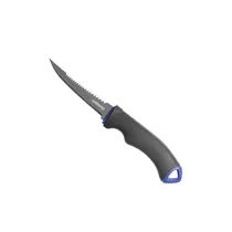 Marine Cuchillo de Pesca MFK4T 4" Teflon Negro