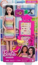 Boneca Barbie You Can Be Teacher Mattel - JCR71-JCR77