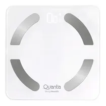 Balança Digital Quanta Bodyhealth QTBCB150 para Peso Corporal / 180KG / 4 Eletrodos - Branco