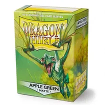 Dragon Shield Sleeves Standard-Matte Apple Green (100CT.) 1018