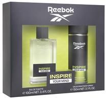 Kit Perfume Reebok Inspire Your Mind Edt 100ML + Desodorante 150ML - Masculino