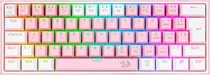 Teclado Gaming Redragon Fizz Rainbow K617-R (Inglês com Fio) Switch Azul