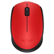 Mouse Logitech M170 Wireless 910-004941 2.4GHZ Vermelho