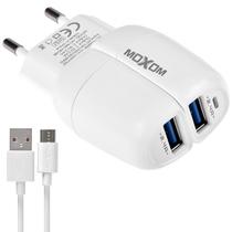 Carregador Moxom MX-HC48 2 USB + Cabo Micro USB