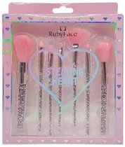 Kit Pincel Ruby Face Stealing Heart - Y21832 (7 Peças)