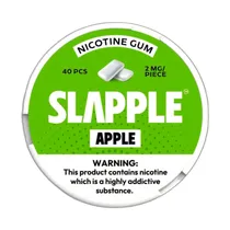 Goma de Nicotina Slapple Gum Apple 2MG (40 Unidades)