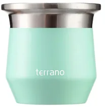 Cuia Térmica Terrano 170ML - Verde Água