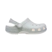 Crocs Infantil C210986100 Classic Iridescent Glitter Clog Unisex