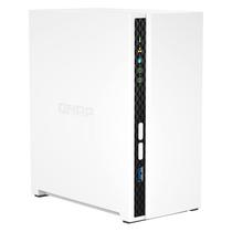 Servidor Nas Storage Qnap TS-233-US Arm 4 Nucleos Cortex A55 2 Baias - Branco