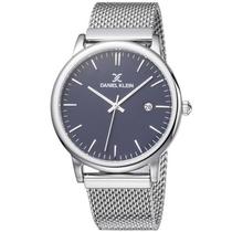 Relogio Analogico Daniel Klein Premium DK11865-5 Masculino, Metal - Prata e Cinza