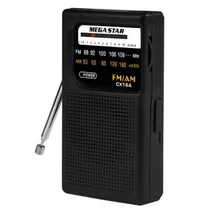 Mini Rádio Megastar CX126A Bateria AM/FM/A