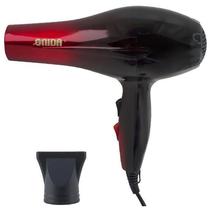 Onida ON-075 Secador Profissional 4500W 110V - Preto/Vermelho