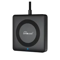 Adaptador Multimídia Ottocast Car TV Mate Max CA361 - Wi-Fi/Bluetooth - Carplay/Android Auto - Preto