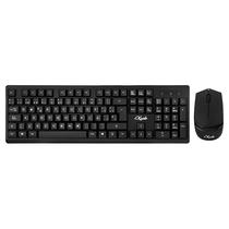 Kit Teclado + Mouse Krab KBKTM15 Sem Fio 1600 Dpi Portugues - Preto