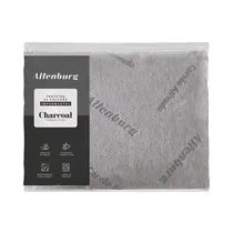 Protector de Colchón Impermeable Altenburg Carbón Activado Queen Size Gris