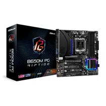 Placa Mãe AM5 Asrock B650M PG Riptide DDR5 DP/HDMI/USB-C