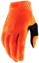 Luva para Moto 100% Ridefit Gloves M 10014-260-11 - Orange/Black