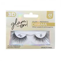 Cilios Posticos Glam On Drama 3D97 1 Par