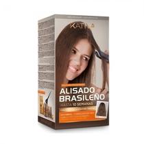 Kit Alisado Brasileiro Kativa Straightening Cabelos Naturais