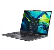 Notebook Acer Aspire Lite AL16-51P-7984, Intel Core i7-1255U 1.70GHZ (4.70GHZ), 16GB Ram, 512GB SSD, Tela 16" Wuxga Ips, Windows 11 Home, Espanhol, Cinza