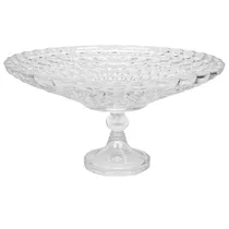 Fruteira Decorativa Vidro Transparente 36X19CM