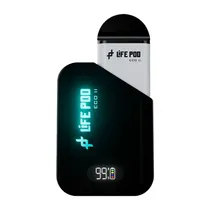 Kit Pod Descartável Life Pod Eco II Clear Ice 10.000 Puffs