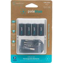 Bateria Recarregavel Paleblue CR123A 860 Mah USB-C - 4 Unidades